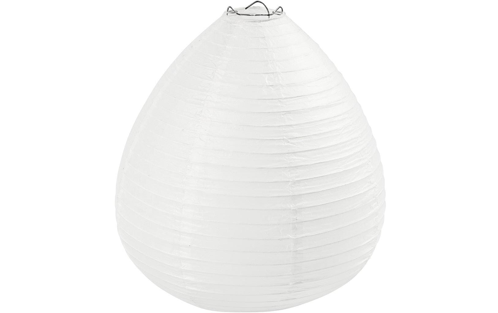 Creativ Company Papierlampion – Ø 25 × 27 cm – Papier, weiss