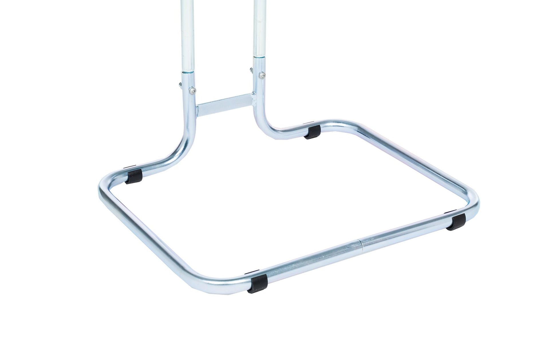 Alba-Krapf Abfallcontainer – 110 l – Stahl, silber – B × H × T 465 × 815 × 370 mm