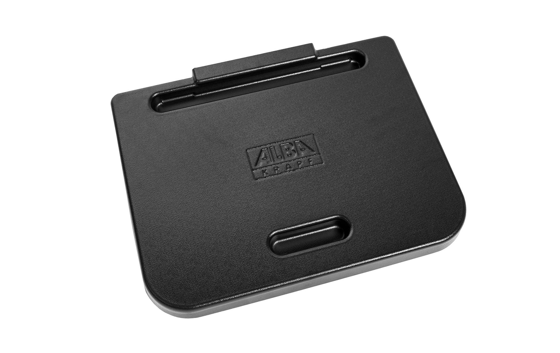 Alba-Krapf Abfallcontainer – 60 l – Stahl, Silber – B × H × T 380 × 725 × 316 mm