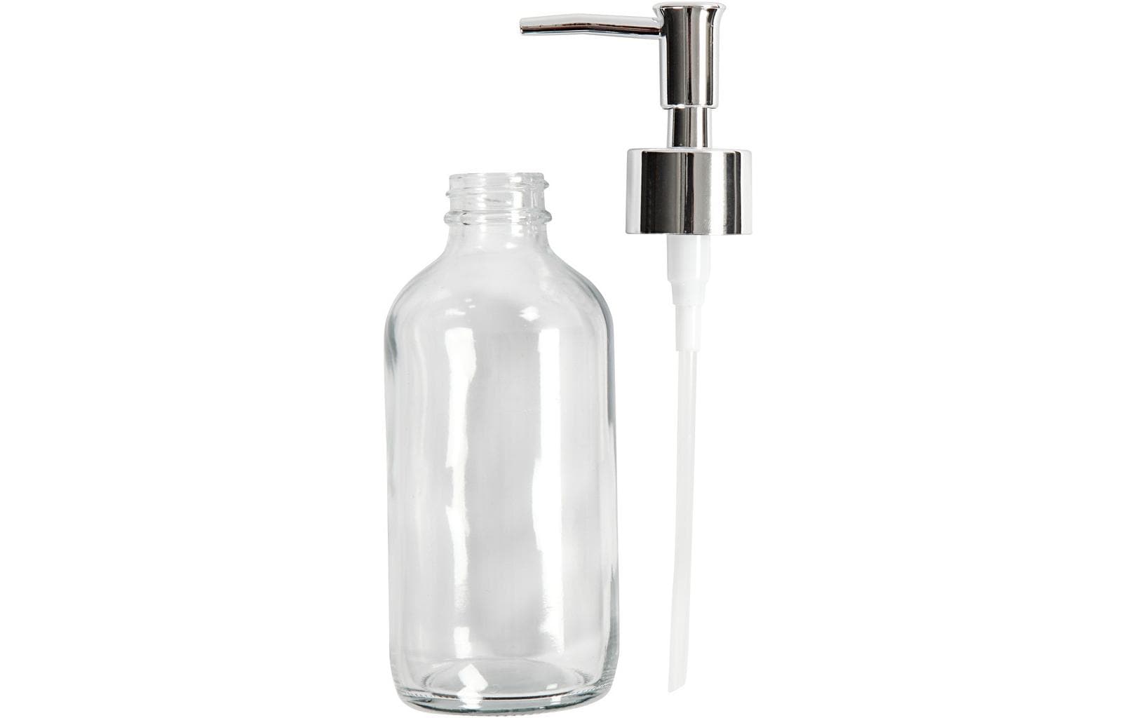 Creativ Company Manueller Seifenspender – Tisch – 230 ml, Glas, Transparent
