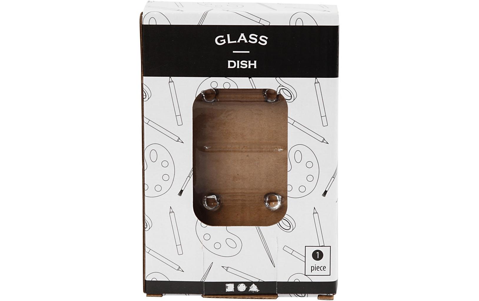 Creativ Company Seifenschale – Glas, 9,5×15×3 cm, Transparent, Oval
