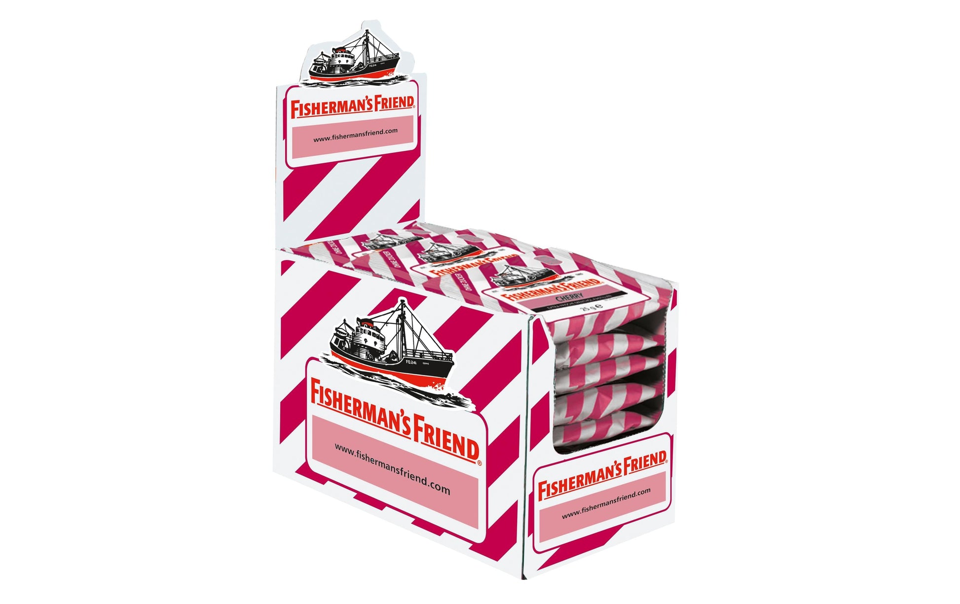 Fisherman-s Friend Fisherman's Friend Lutschbonbons – Kirsche – 24 × 25 g