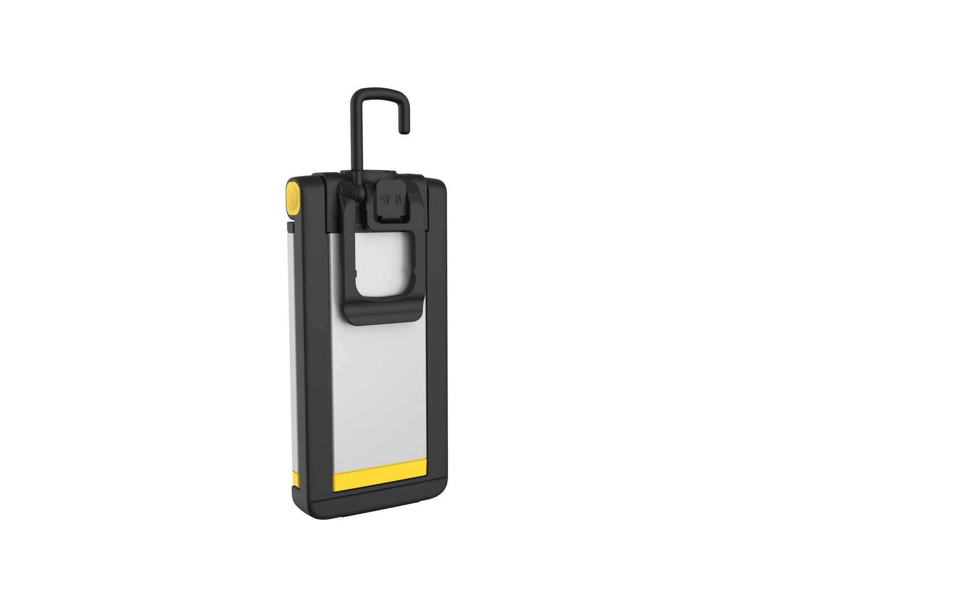 NORDRIDE Handlampe Flexi Light Deluxe – 270 lm, 6000 K, silber, Akkubetrieb, Magnet, USB