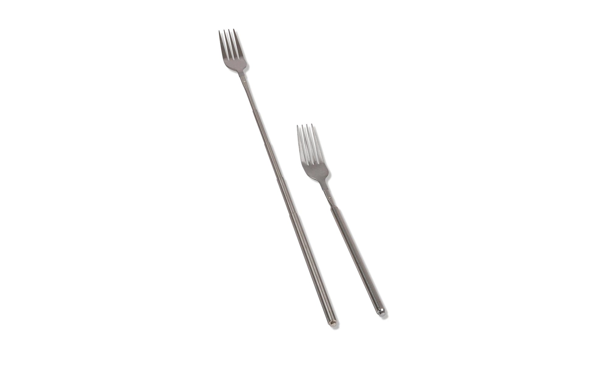 BBQ Dragon Fonduegabeln – 2er-Set, 22–56 cm, Edelstahl, für Käsefondue, spülmaschinenfest