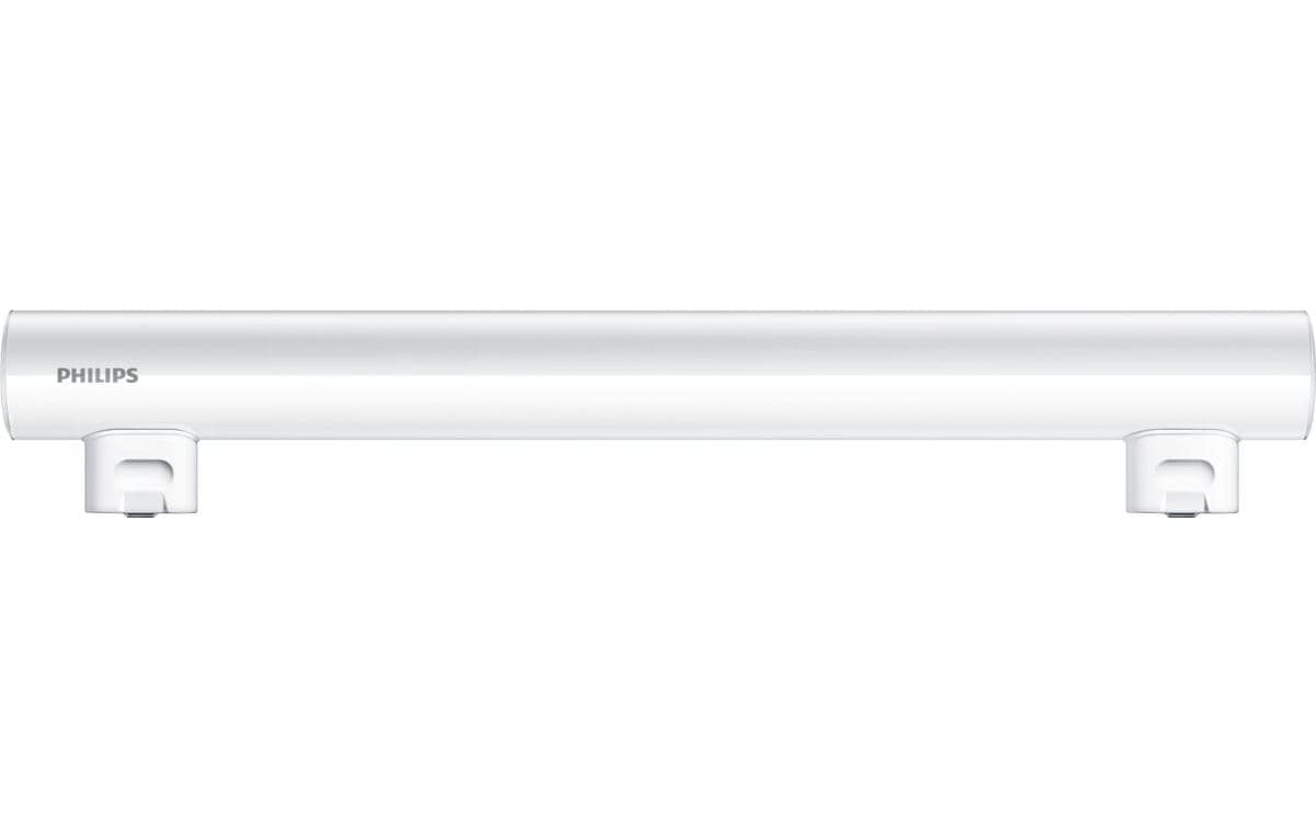 Philips Leuchtmittel S14s, Stabform, 300 mm – Warmweiss 2700 K, 250 lm, 2,2 W – 1 Stk., Weiss, Plastik