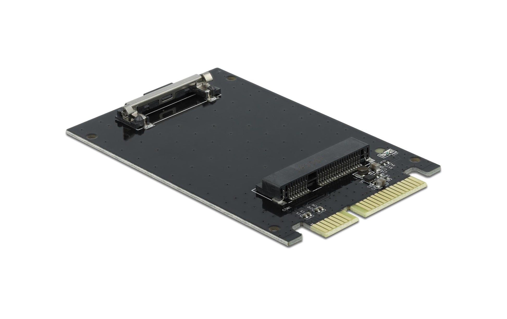 DeLOCK Adapterplatine SATA zu mSATA – 1× mSATA, Hot-Swap, S.M.A.R.T., TRIM, NCQ – 51 × 80 × 5 mm – Schwarz