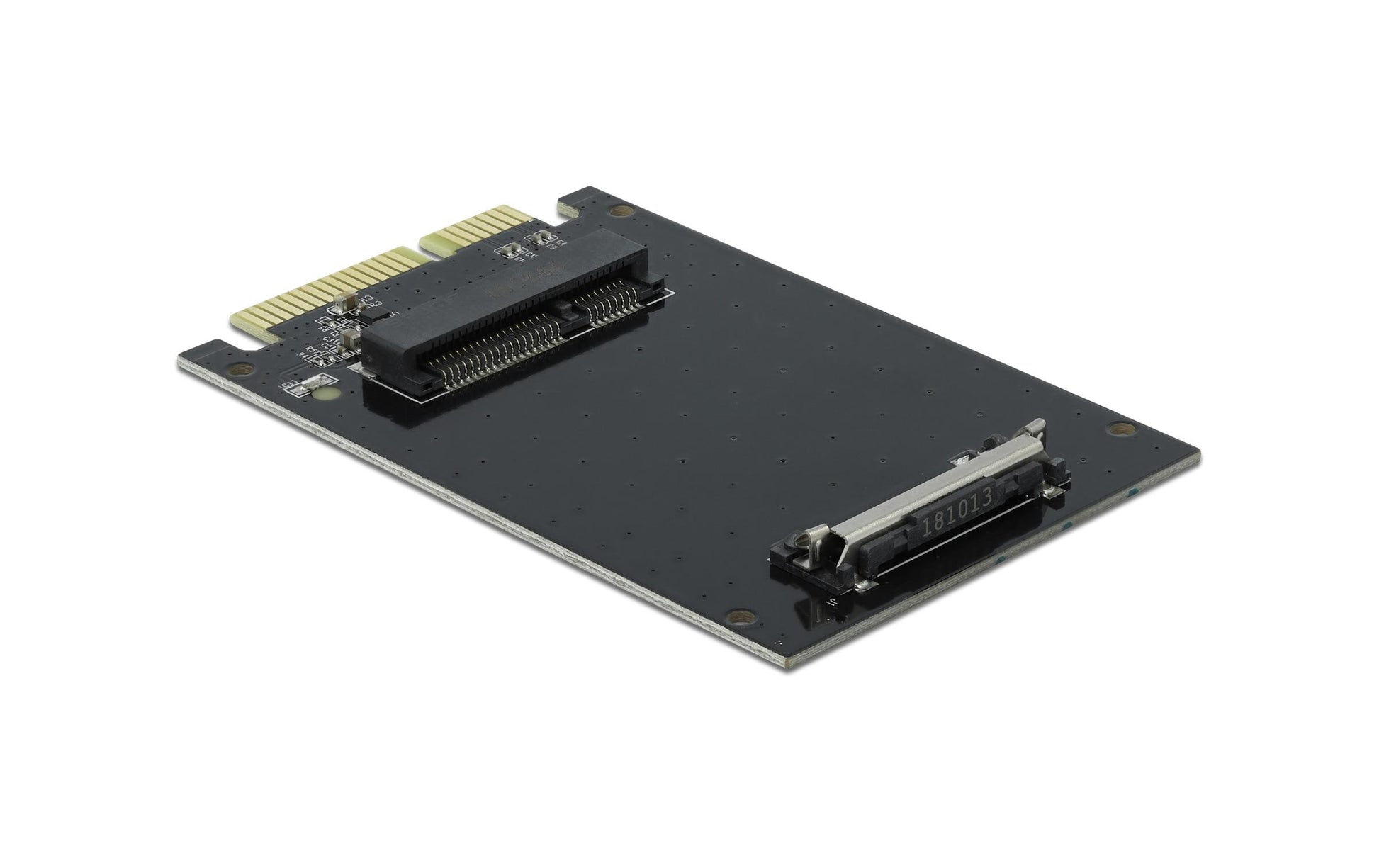 DeLOCK Adapterplatine SATA zu mSATA – 1× mSATA, Hot-Swap, S.M.A.R.T., TRIM, NCQ – 51 × 80 × 5 mm – Schwarz