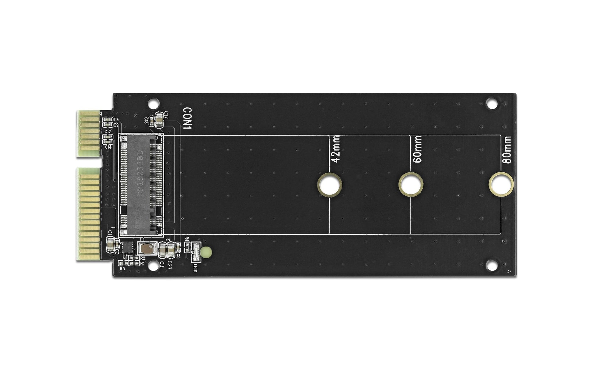 DeLOCK Adapter SATA zu M.2 (Key B) – SATA 3.0, S.M.A.R.T./TRIM/NCQ – für M.2 Key B (SATA) SSDs