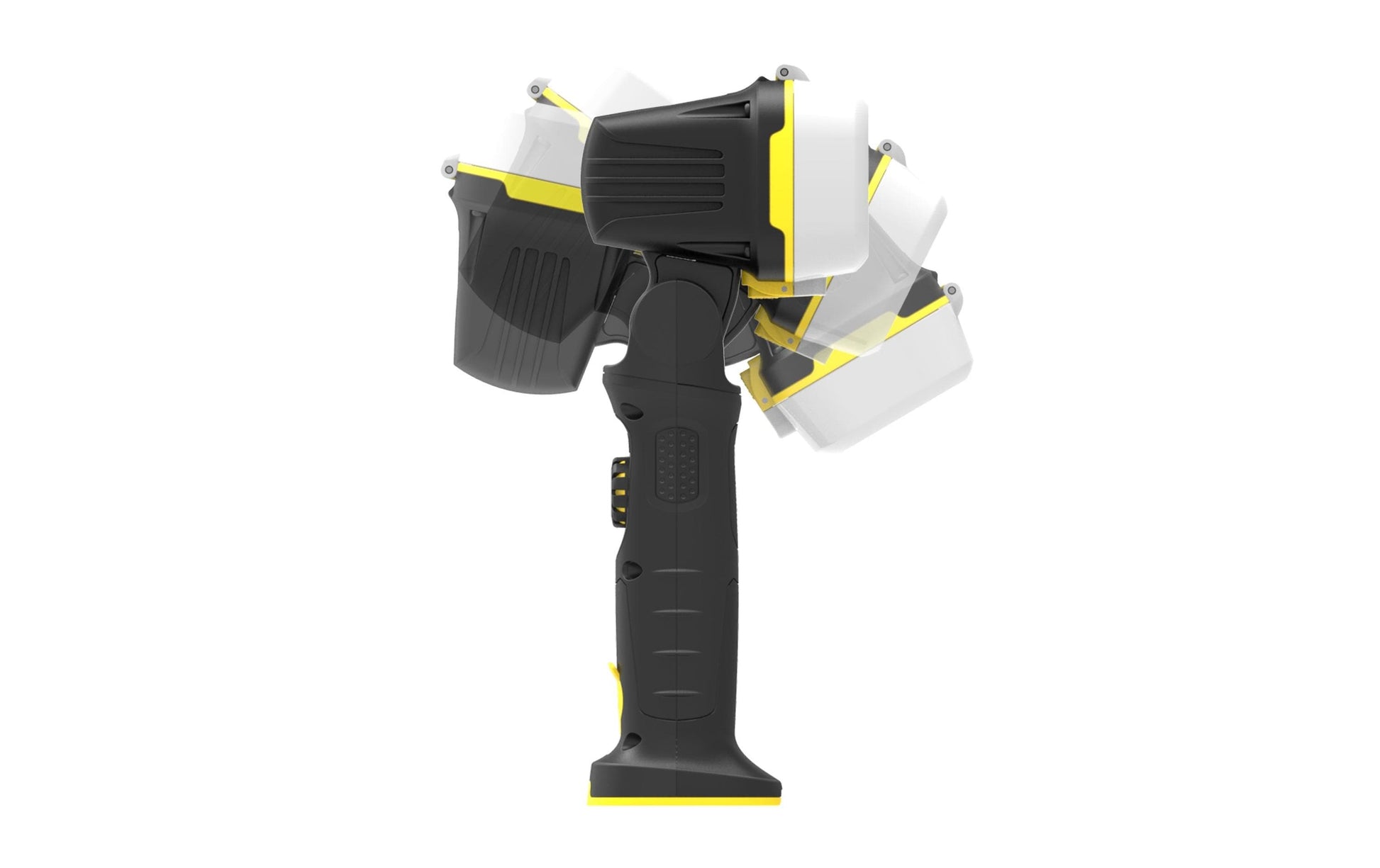 NORDRIDE Arbeitsstrahler – 1000 lm, 5800 K – IP65 – Akkubetrieb, 2600 mAh – Dimmbar, Magnet, USB-C – Schwarz