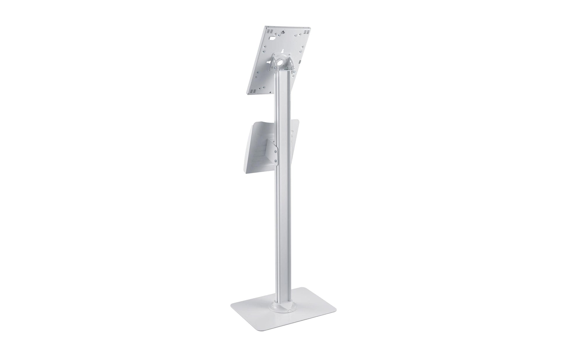 PureMounts PDS-5921 Tablet-Ständer für iPad Air (3. Gen.) – bis 10,5", abschliessbar, drehbar – Weiss