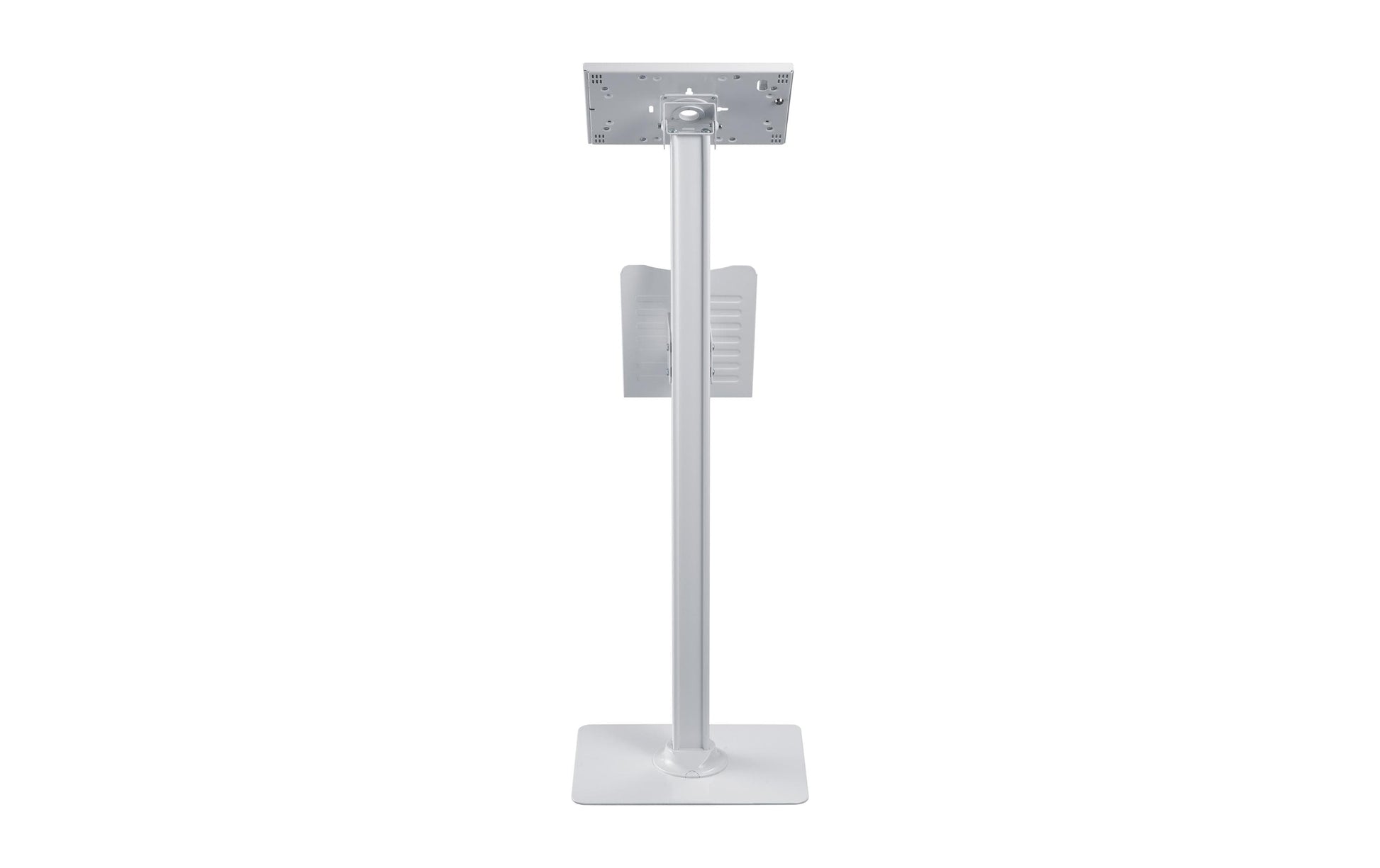 PureMounts PDS-5921 Tablet-Ständer für iPad Air (3. Gen.) – bis 10,5", abschliessbar, drehbar – Weiss