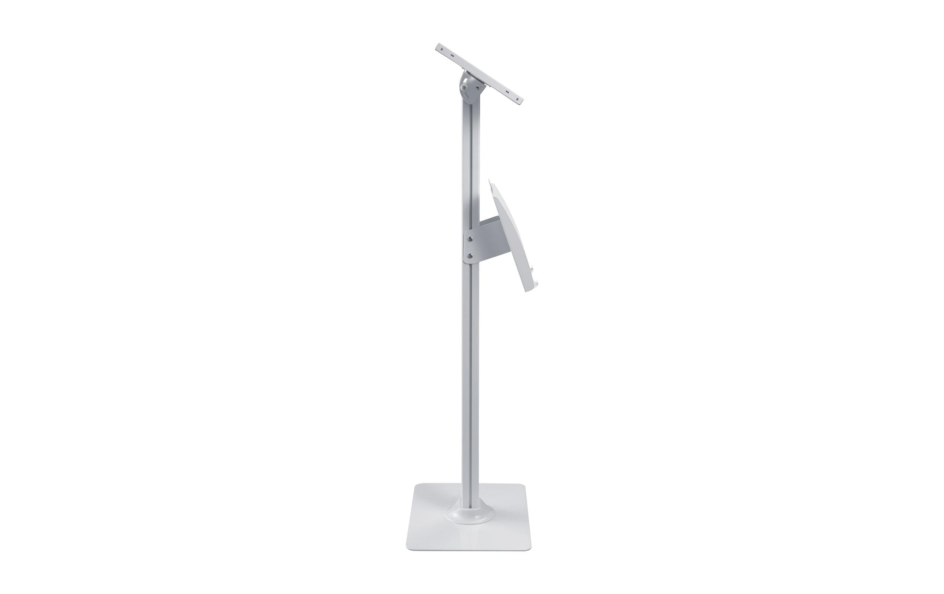 PureMounts PDS-5921 Tablet-Ständer für iPad Air (3. Gen.) – bis 10,5", abschliessbar, drehbar – Weiss