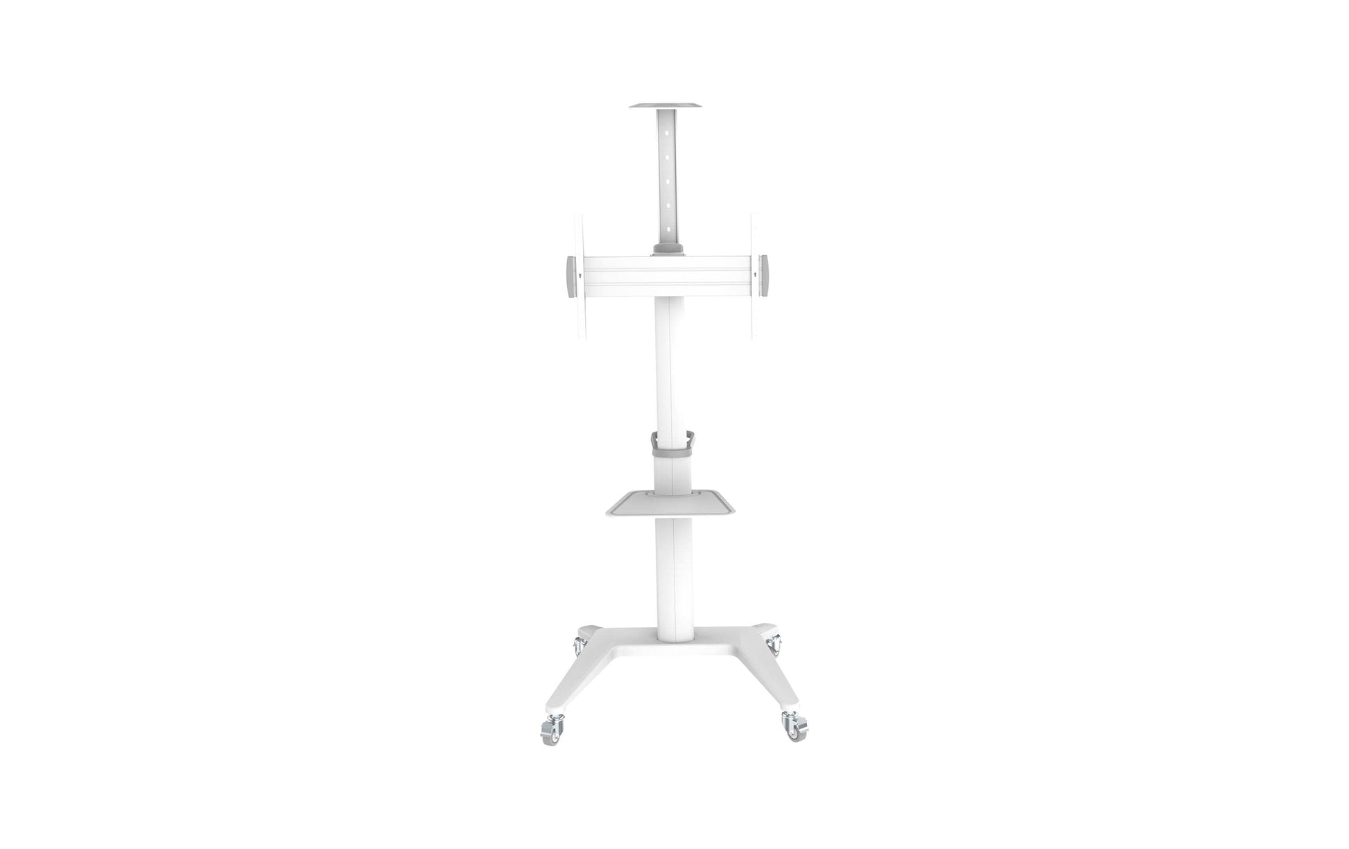 PureMounts PDS-0003C – Trolley, höhenverstellbar, für 40", VESA 200×200, bis 70 kg, weiss