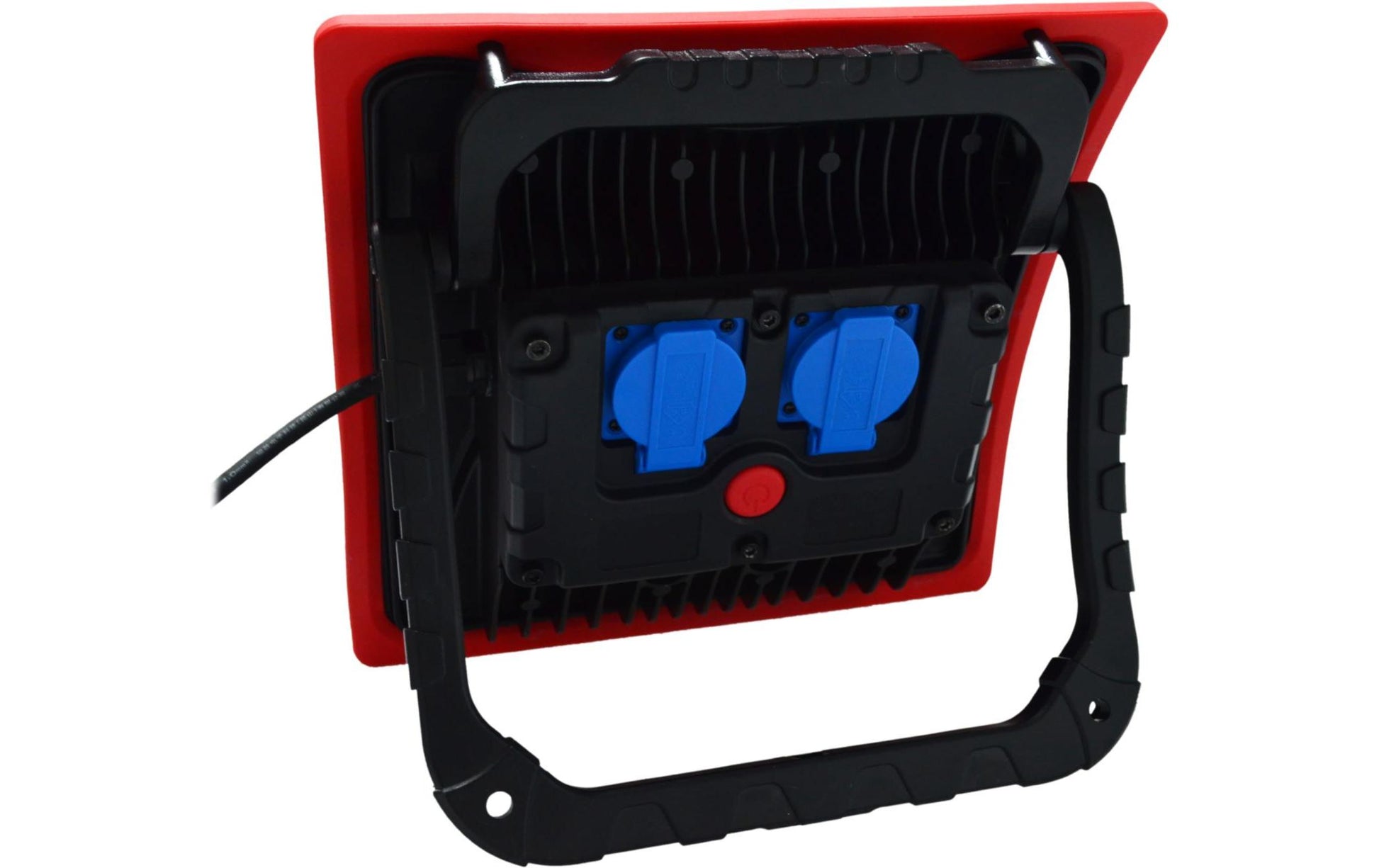 NORDRIDE Arbeitsleuchte 2041 COB Powerlight – 5000 lm, 60 W, dimmbar, Netzbetrieb, IP54 – Rot