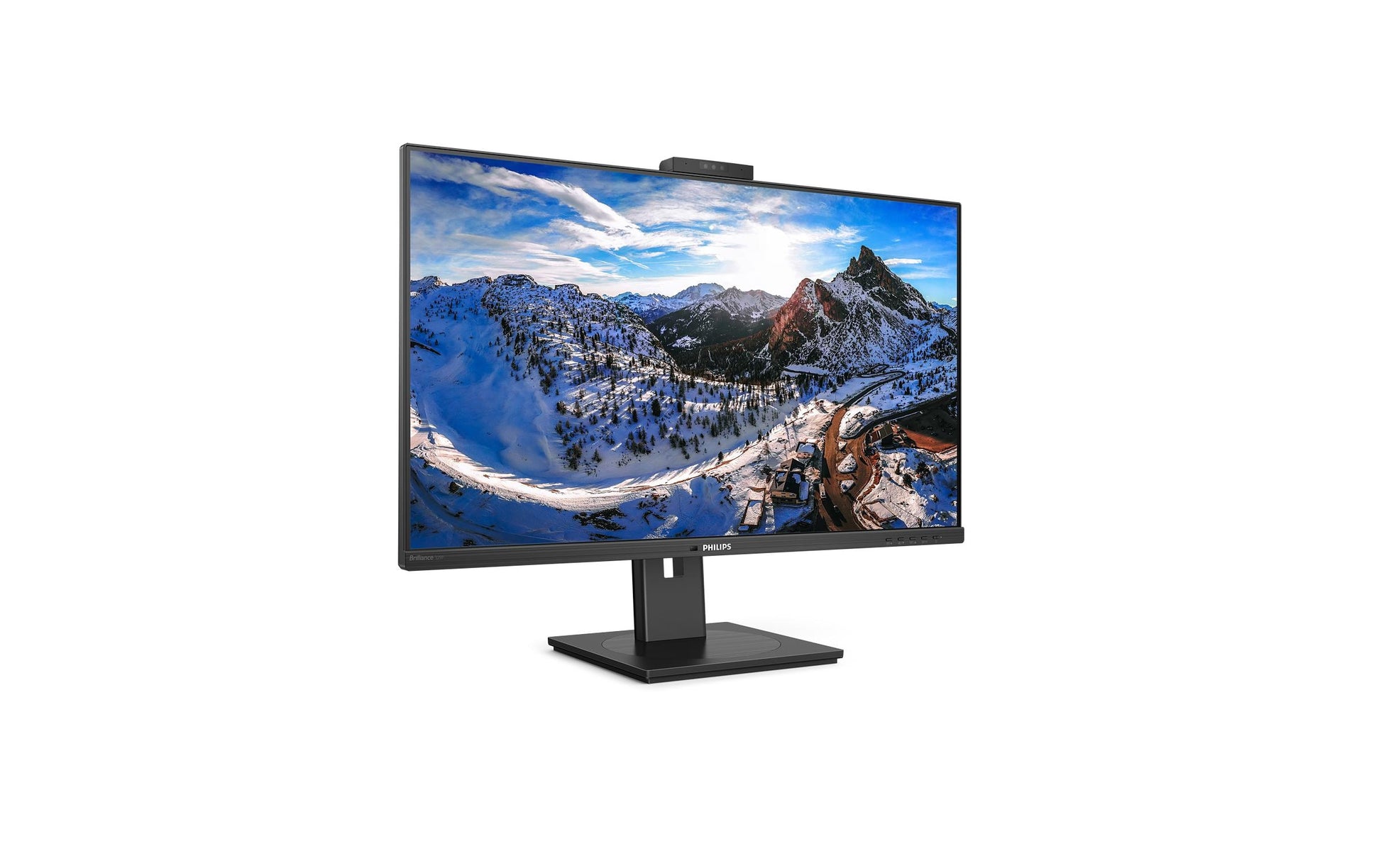 Philips 329P1H/00 – Monitor, 31,5", IPS, 60 Hz, 350 cd/m², Webcam, USB-C, USB-Hub, VESA 100 × 100, Schwarz