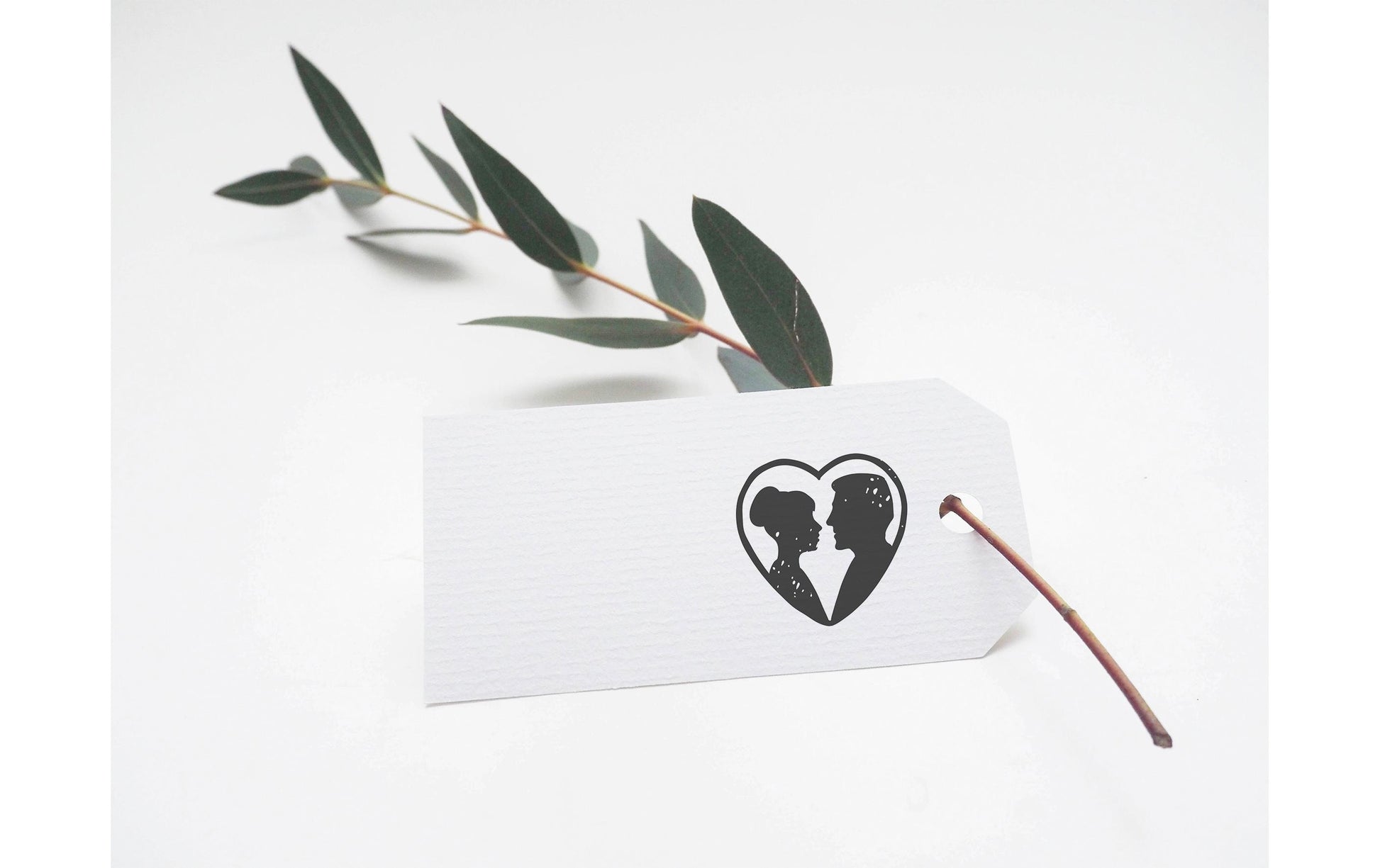 Colop Stempel-Set – Hochzeit – 10 Stempel, 1 Stempelkissen – Grau – für Papier