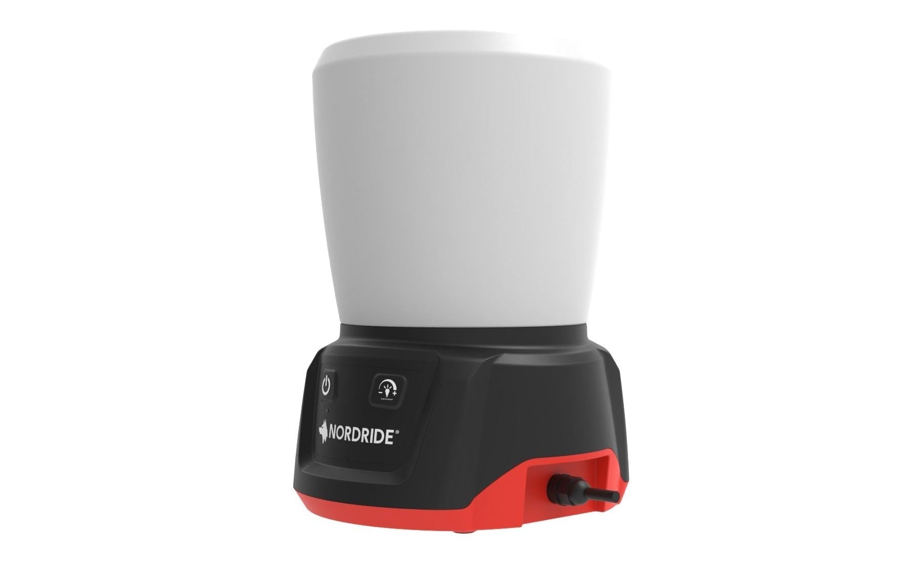 NORDRIDE LED-Strahler 4040 Vision 360 – 5 m, 4000 lm, 40 W, 6000 K, dimmbar, IP54, rot, Haken