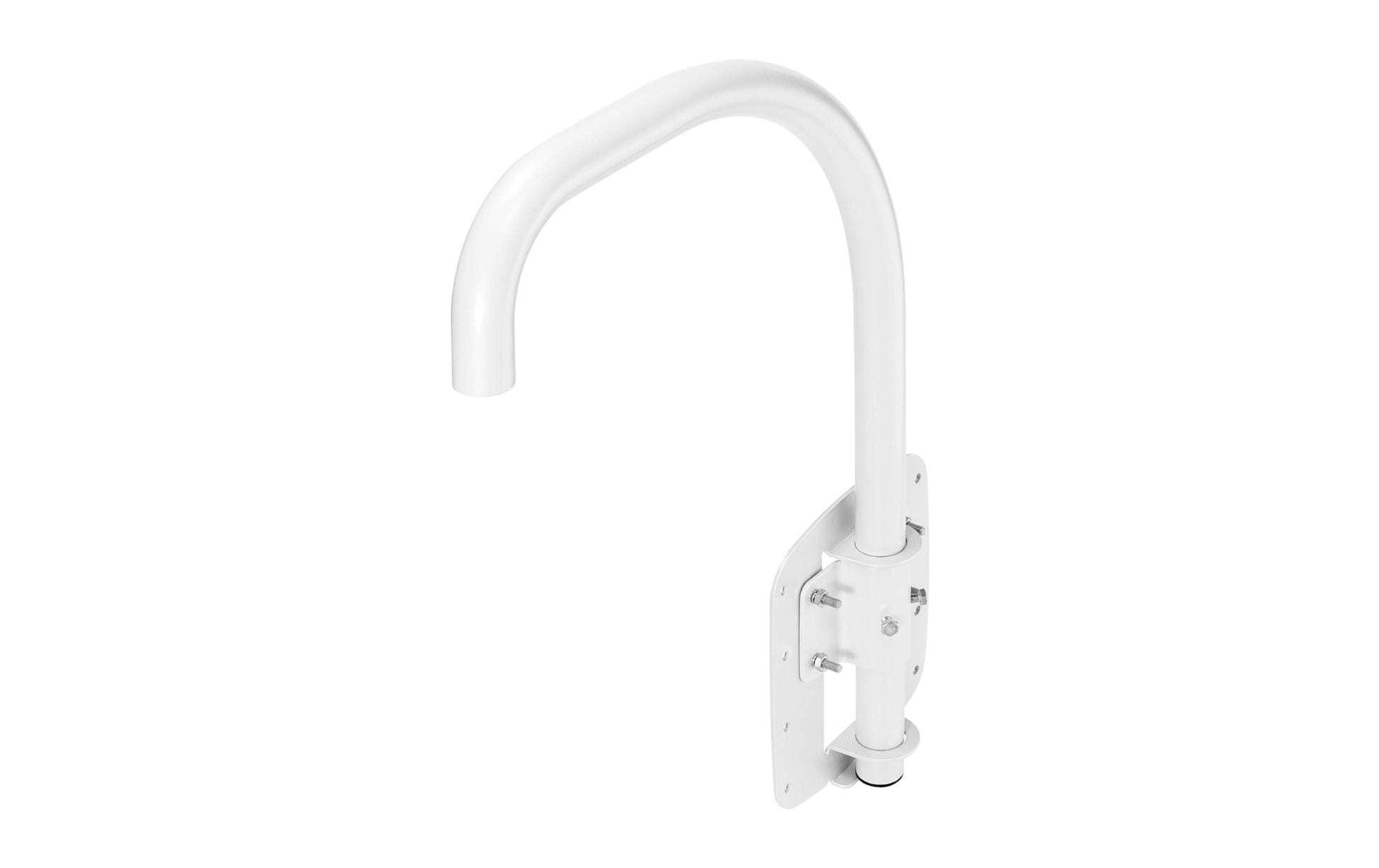Hanwha Brüstungshalterung SBP-300LMW – Brüstungsmontage, vandalensicher, Outdoor – weiss