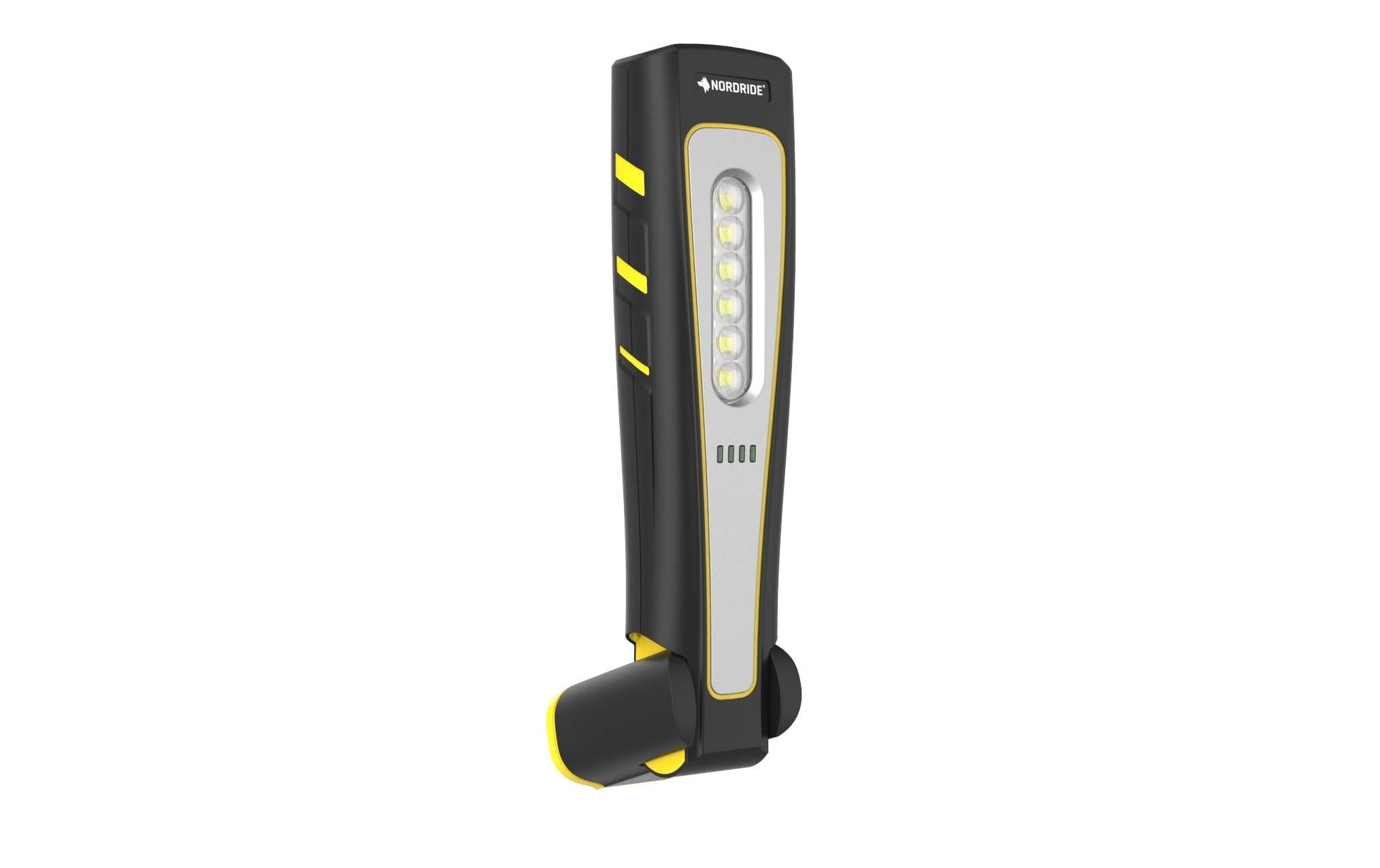 NORDRIDE Arbeitsleuchte 2061 – 500 lm, 120°, Akkubetrieb, IP68, dimmbar – Schwarz