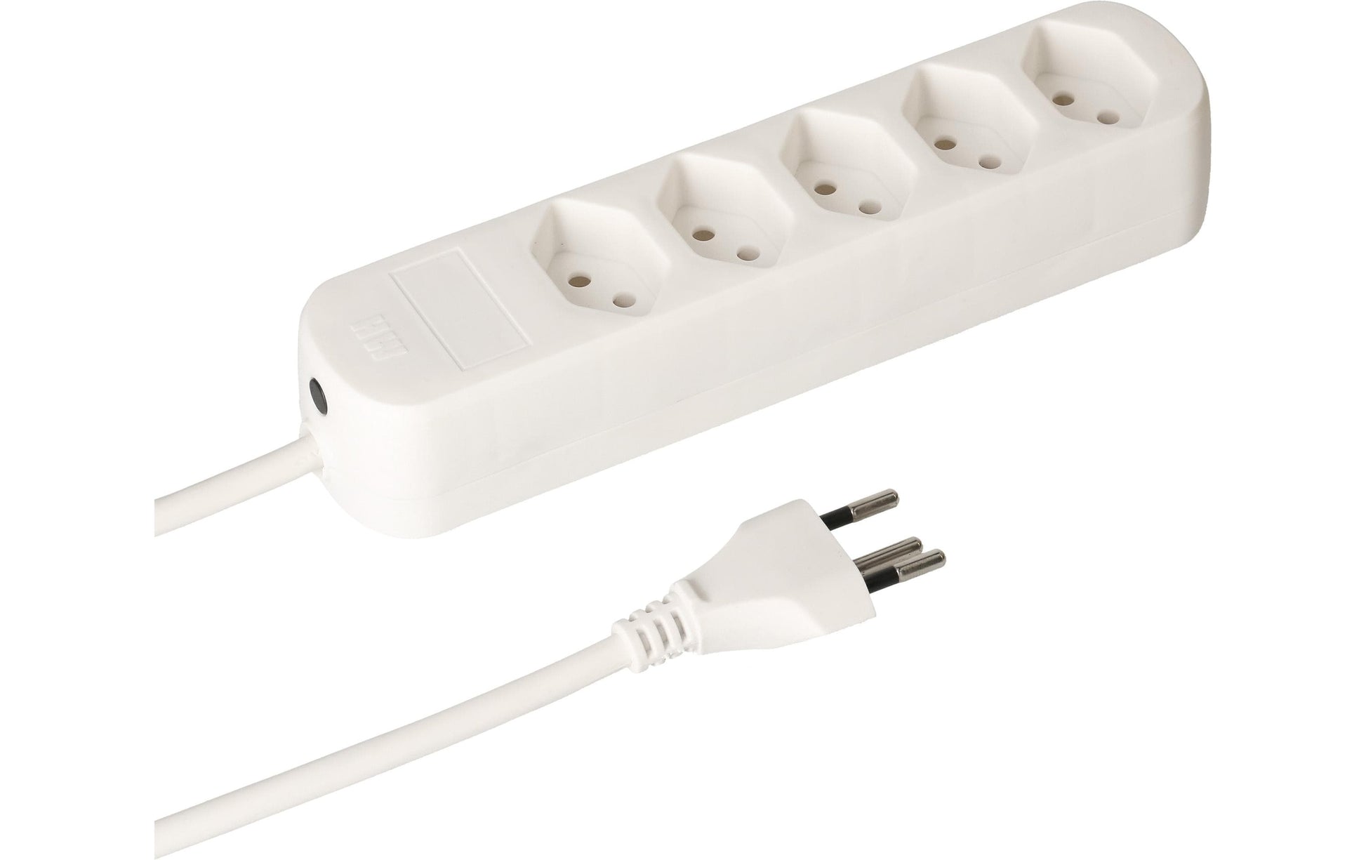 Max Hauri AG Max Hauri Basic-Line – Steckdosenleiste, 5× T13, ohne Schalter, 1,5 m, Stecker T12