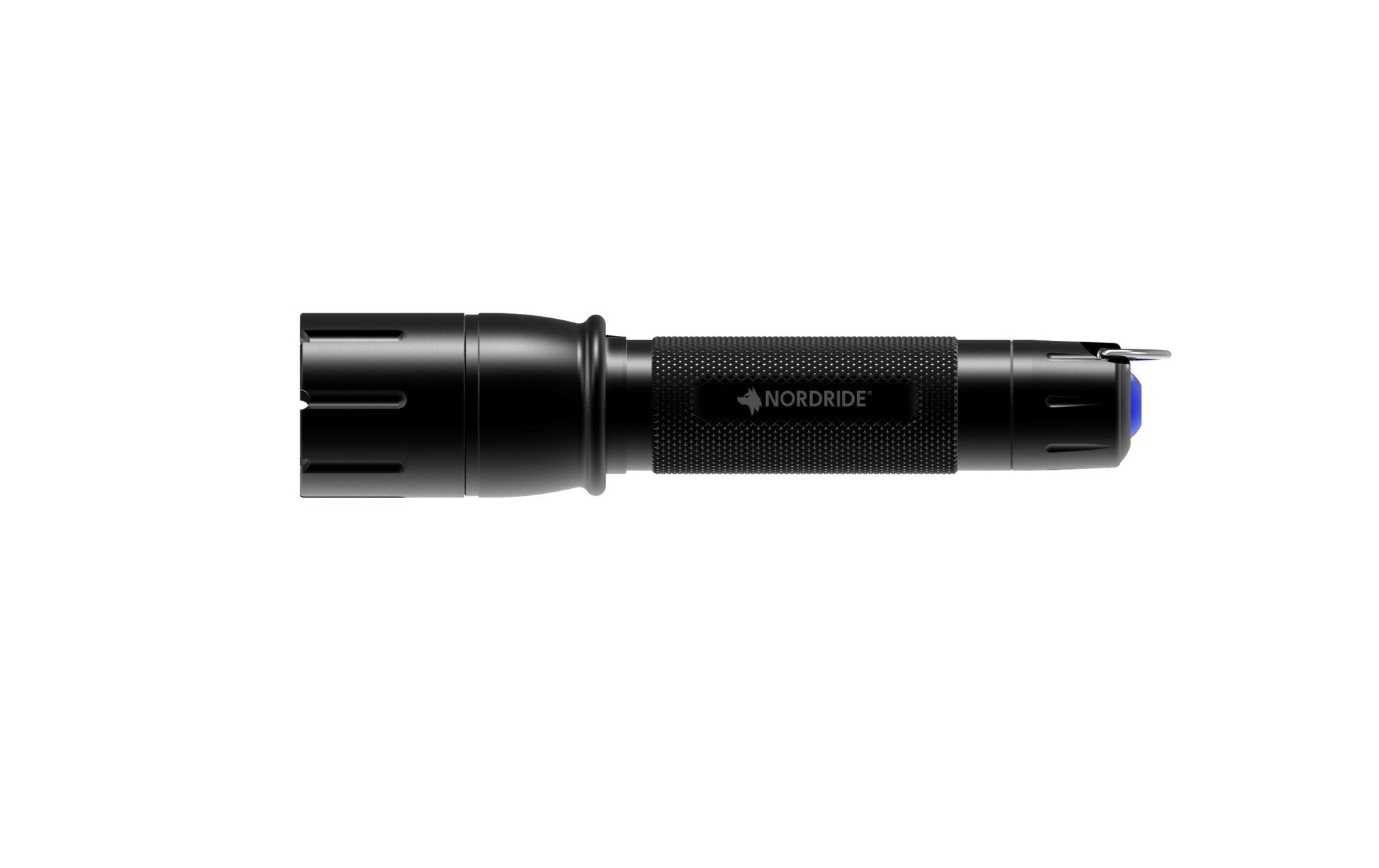Nordride Taschenlampe SMART R – 510 lm, 180 m, IP65, USB, 2 Stufen – Schwarz