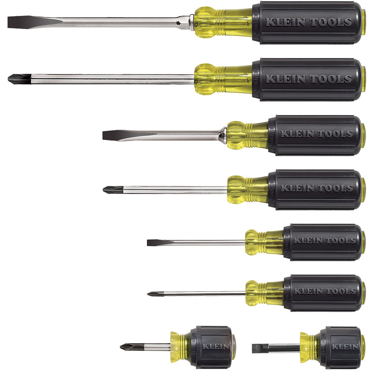 Klein Tools Schraubenzieher-Set PH/SL, 8-teilig, magnetisch – 85078