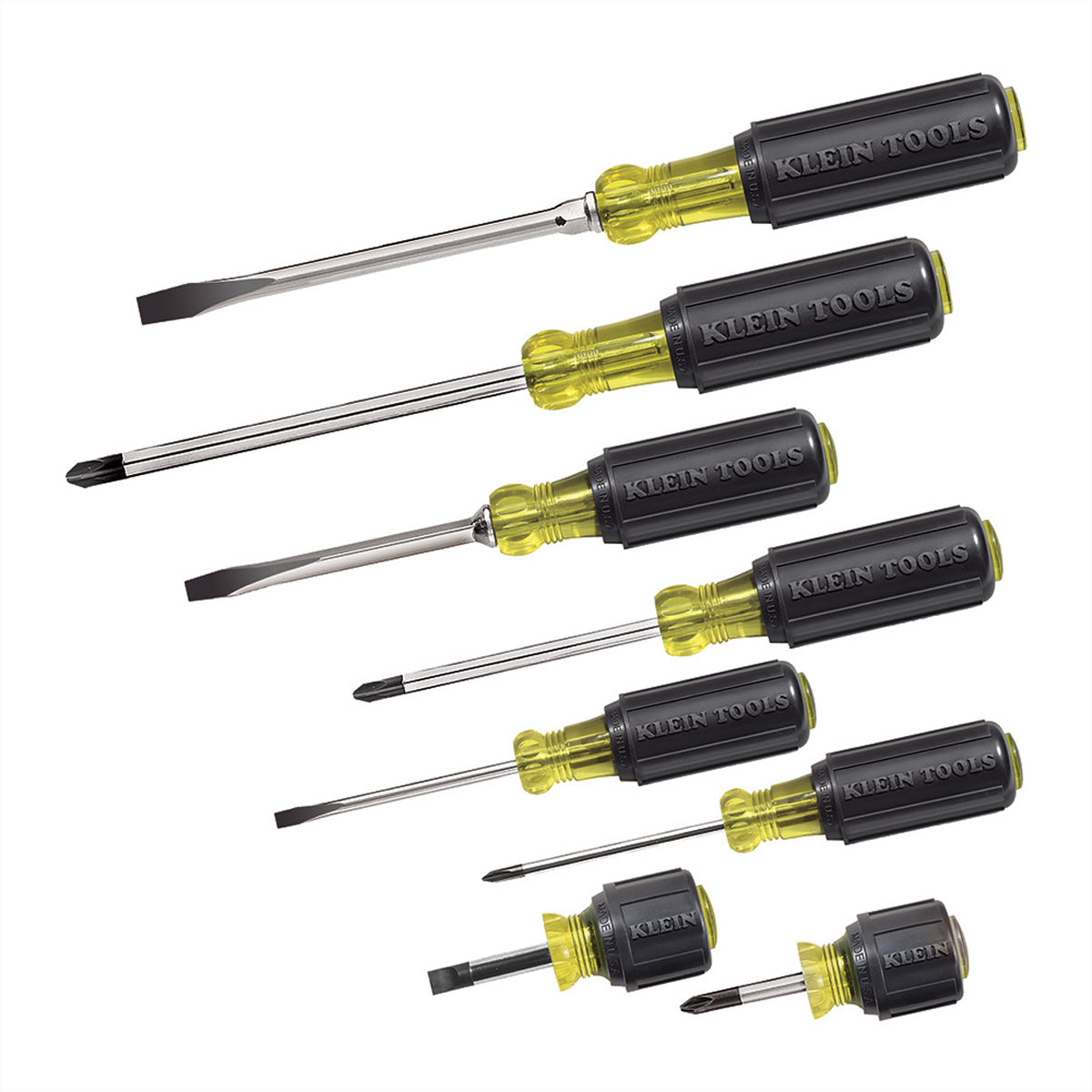 Klein Tools Schraubenzieher-Set PH/SL, 8-teilig, magnetisch – 85078