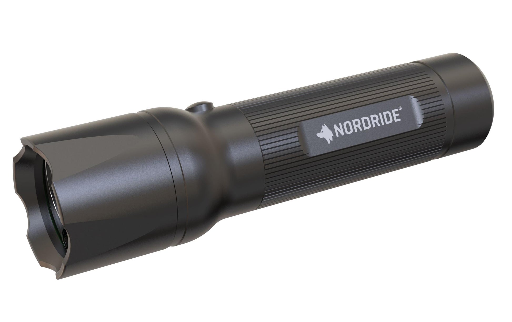 NORDRIDE UV Taschenlampe 395 – 320 lm, 110 m, IP65, 3 Modi – Schwarz
