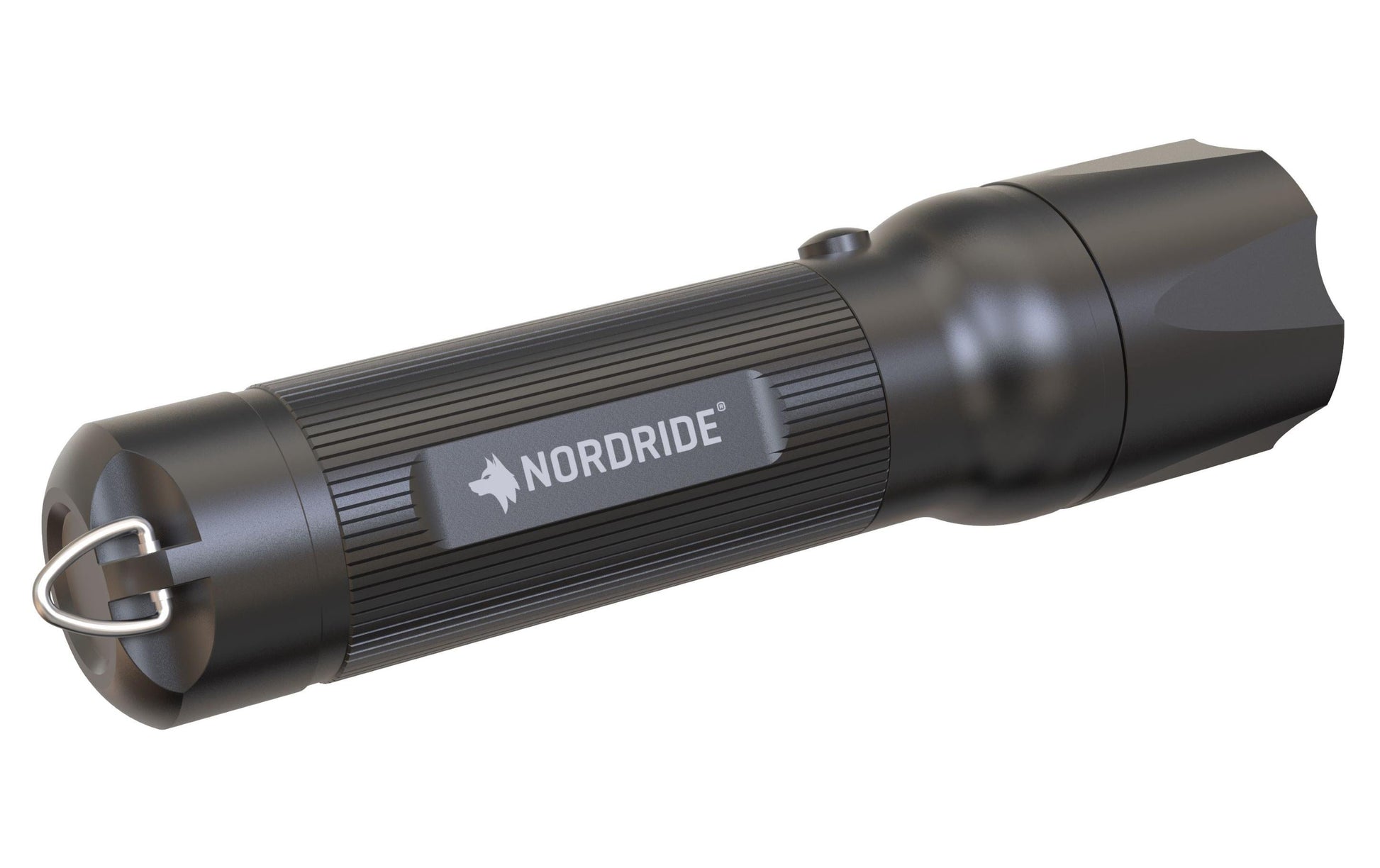 NORDRIDE UV Taschenlampe 395 – 320 lm, 110 m, IP65, 3 Modi – Schwarz