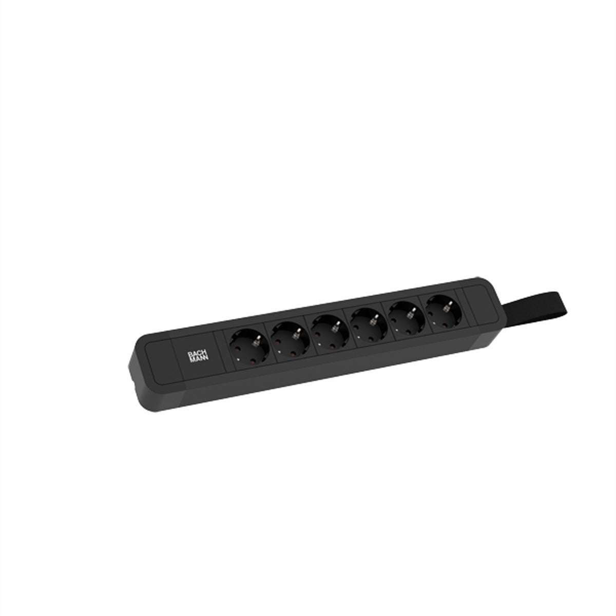 Bachmann PRIMO2 – Steckdosenleiste, 6× Schuko (Typ F), 2 m, Stecker CEE 7/7 (Typ E/F)