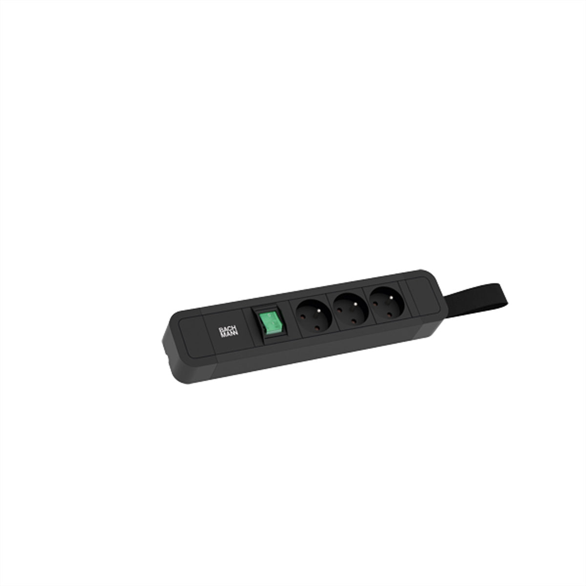 Bachmann Steckdosenleiste – 3×T13, 2,0 m, Schalter