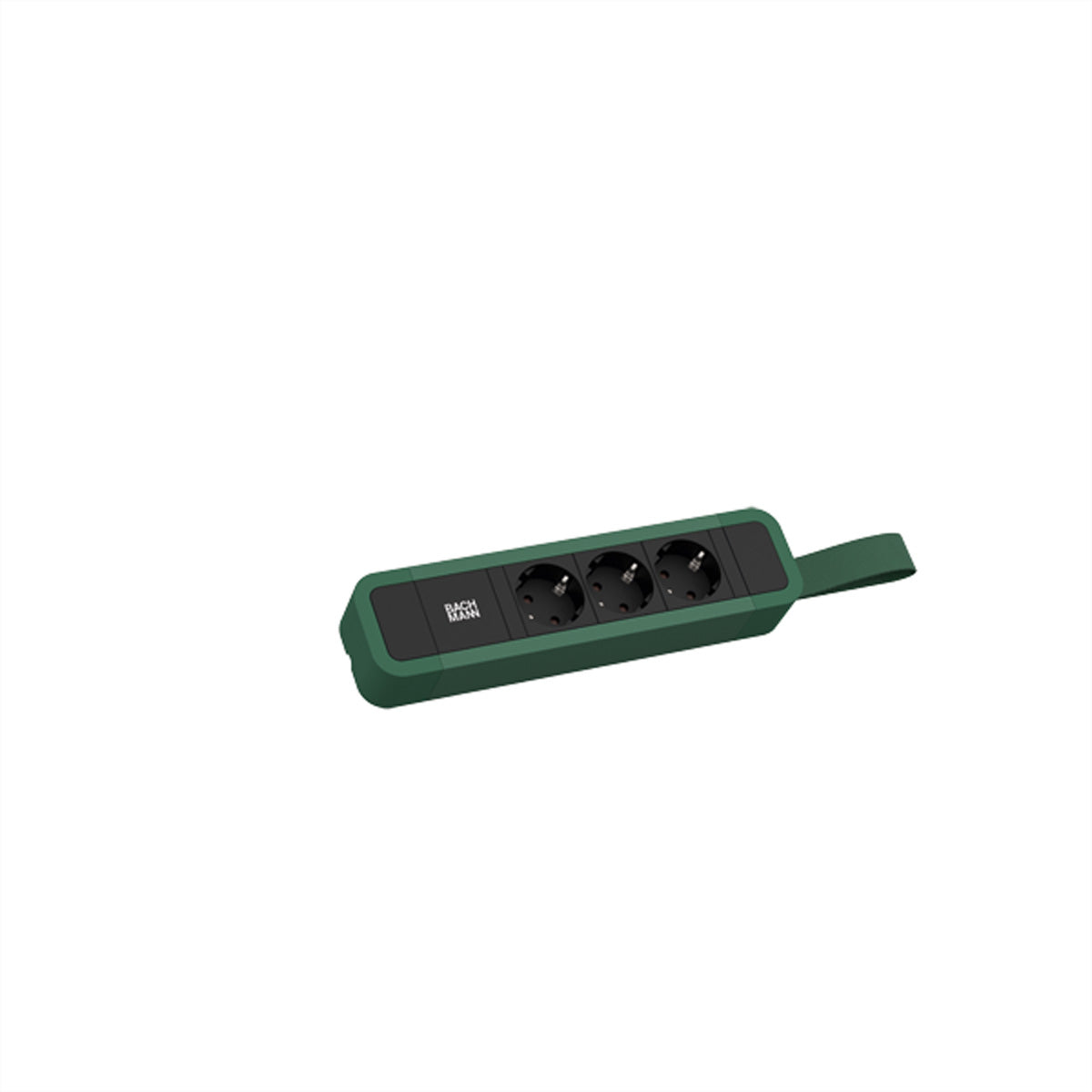 Bachmann PRIMO 2 Steckdosenleiste – 3×Schuko (Typ E/F), 2,0 m, Schalter