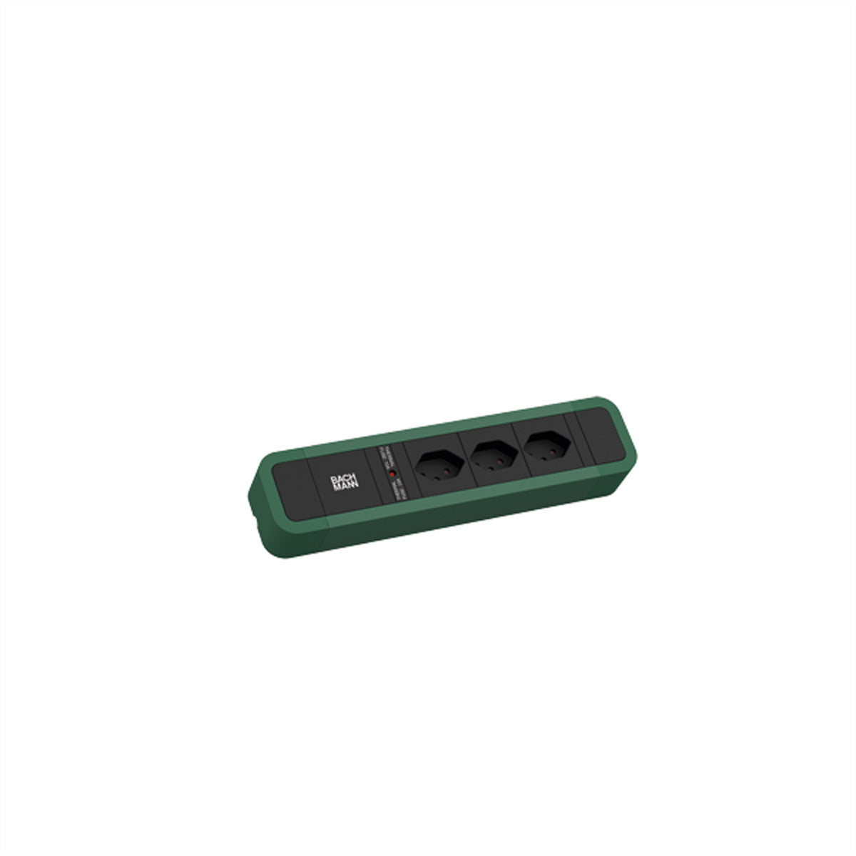 Bachmann PRIMO 2 – Steckdosenleiste, 3× T13 Steckdosen, 2 m, T12 Stecker