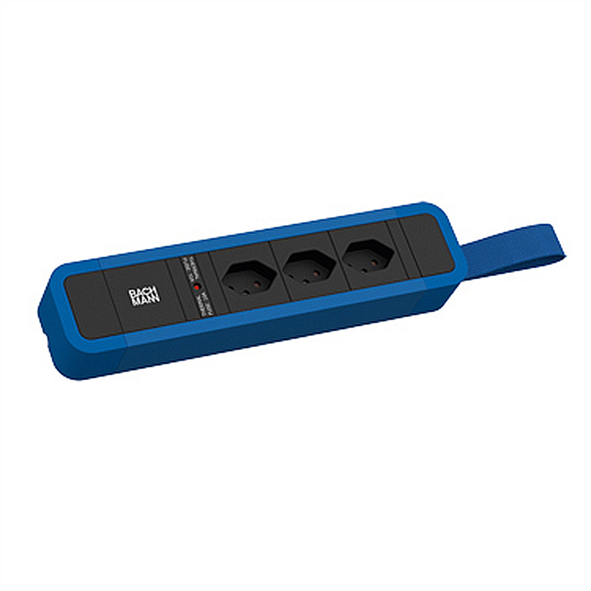 Bachmann Steckdosenleiste – 3×T13, 2,0 m, 90° T12-Stecker