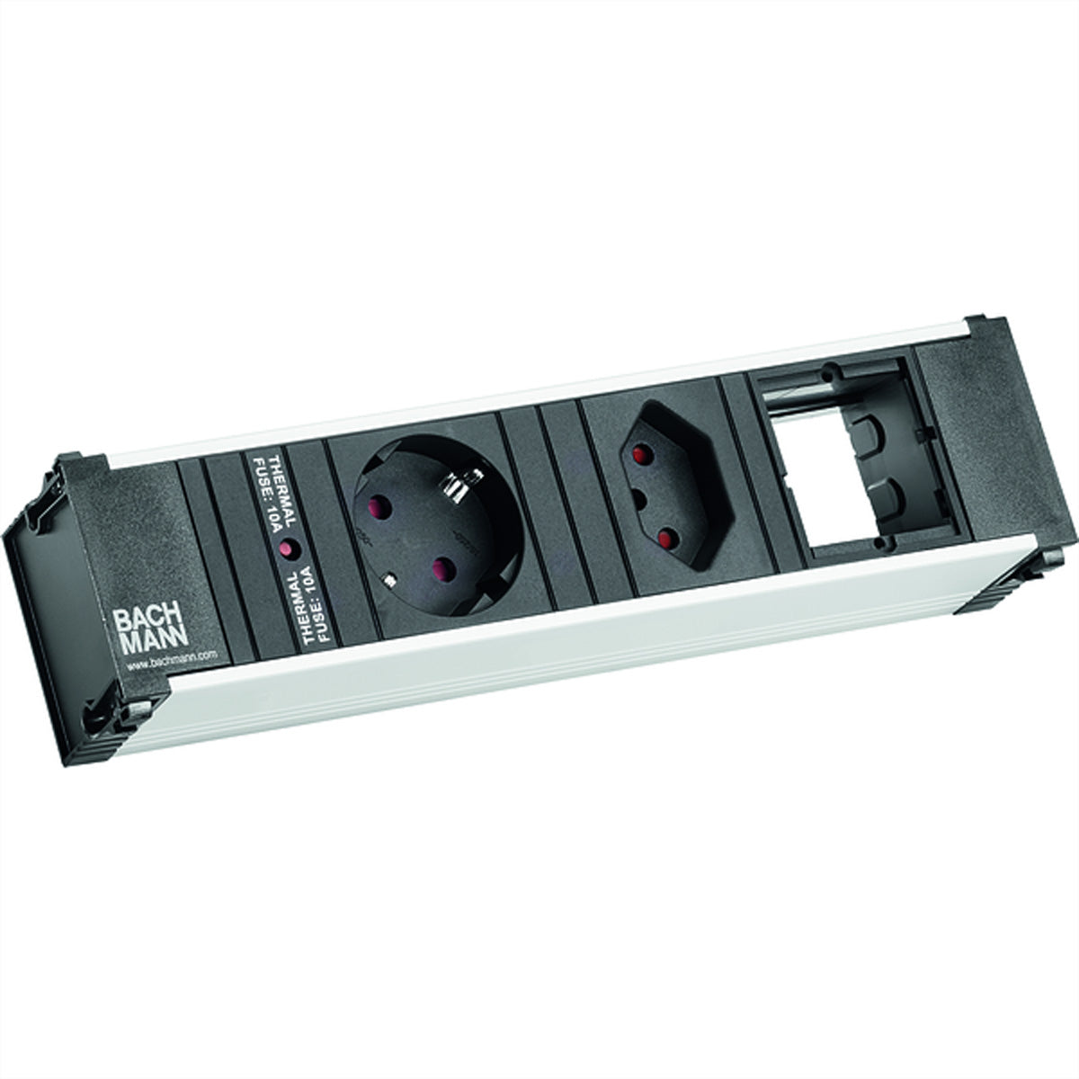 Bachmann CONI Einbau-Anschlussfeld, 1× Schuko (Typ F) + 1× T13, 0,2 m, Stecker GST18
