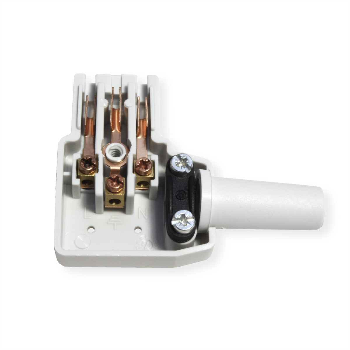 Bachmann Montagedose – 1×C13, 10 A/250 V, gewinkelt, IP20
