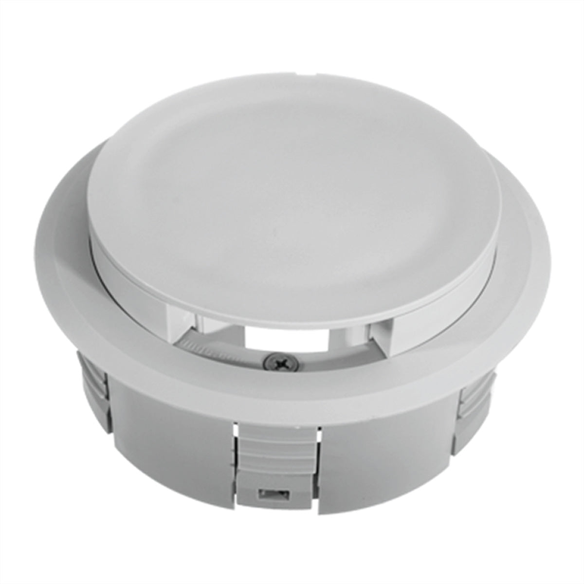 Bachmann Easy-Outlet Teleskopdeckel – Einbau-Gehäuse, 100×100×40 mm, Silber