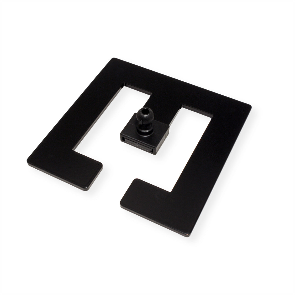 Bachmann Quadro Kabelmanagement-Set – Kabelschlange 0,75 m – Polypropylen – Schwarz, mit Bodenplatte