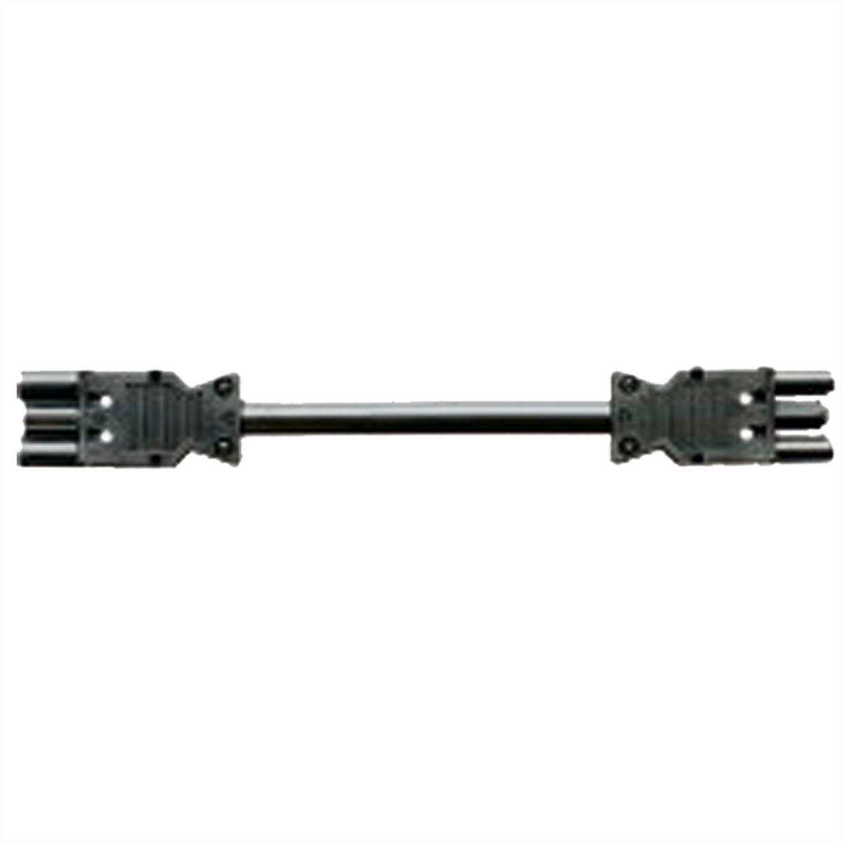 Bachmann GST18/3 Stromkabel – Wieland GST18/3 (männlich) – Wieland GST18/3 (weiblich), 1 m, schwarz