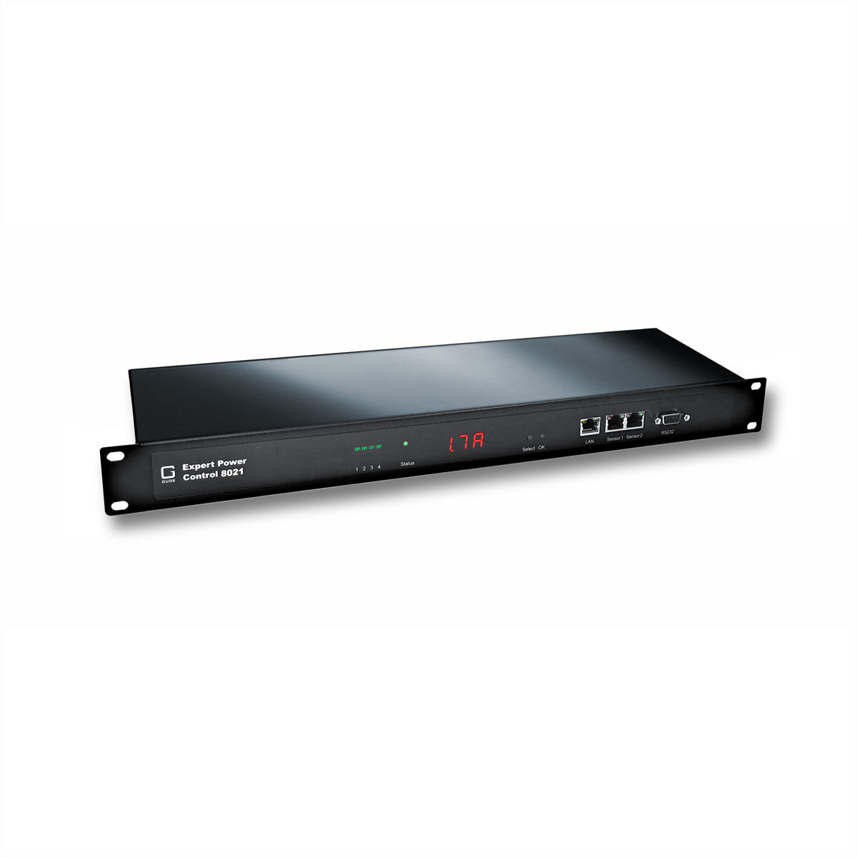Güde Gude Rack-PDU – Geschaltet, Überwacht, Einphasig, 1U Rack, 16 A 230 V, 4×C13, C20