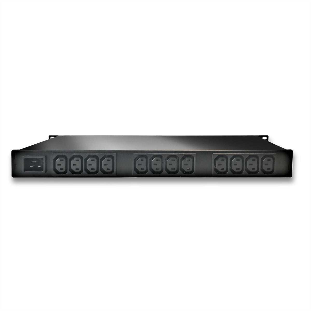Güde Gude Controller – 230 V, 16 A, C20 IN, 12× C13 OUT, 1U – Schwarz – 8041-1 Expert Power Control
