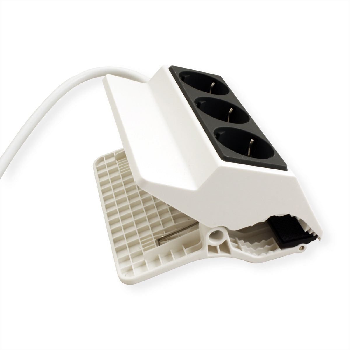 Bachmann Steckdosenleiste – 3×Schuko (Typ E/F), 3 m, IP20
