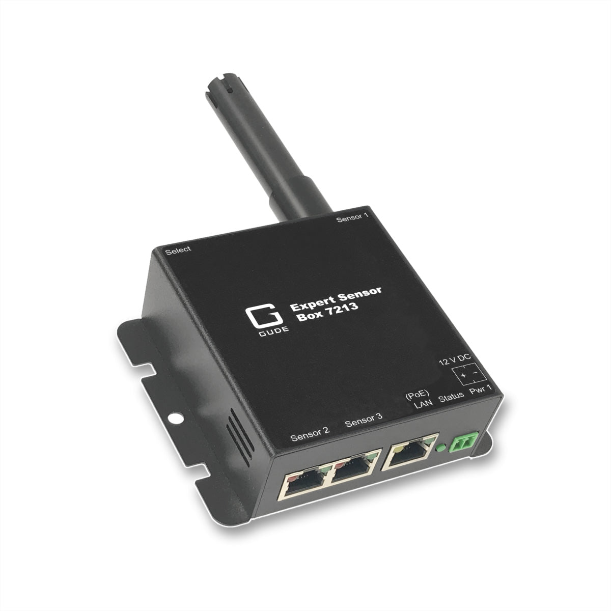 Gude Expert 7213-1 – Sensor – Temperatur, LAN (10/100 Mbit/s), 2 Sensoranschlüsse