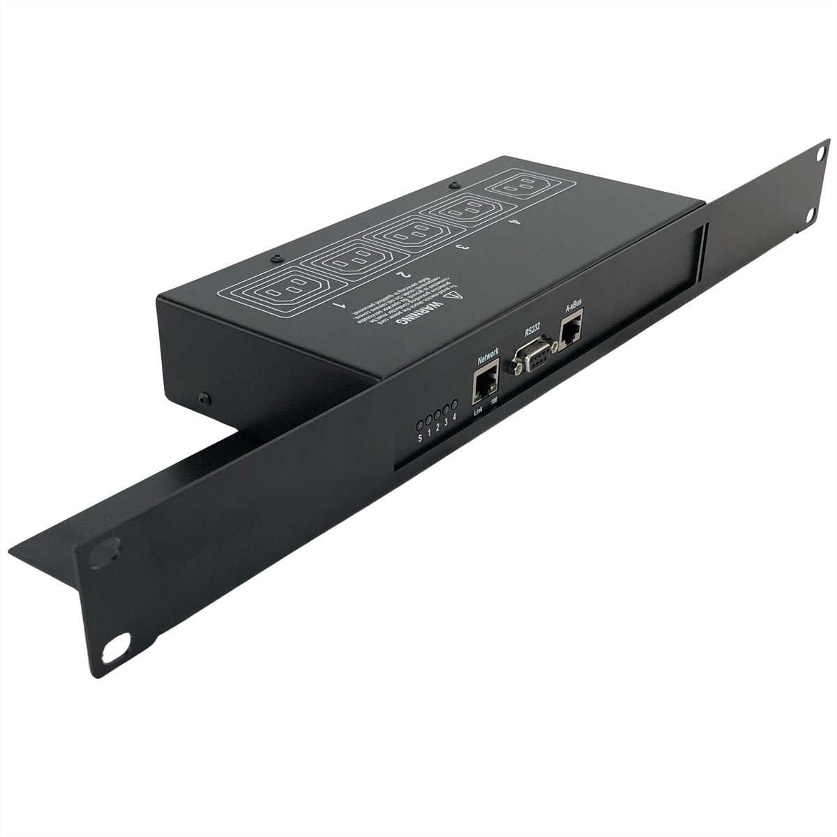 NEOL RMK4 – 19" Rackbefestigung, für ePowerSwitch 4M+, Schwarz