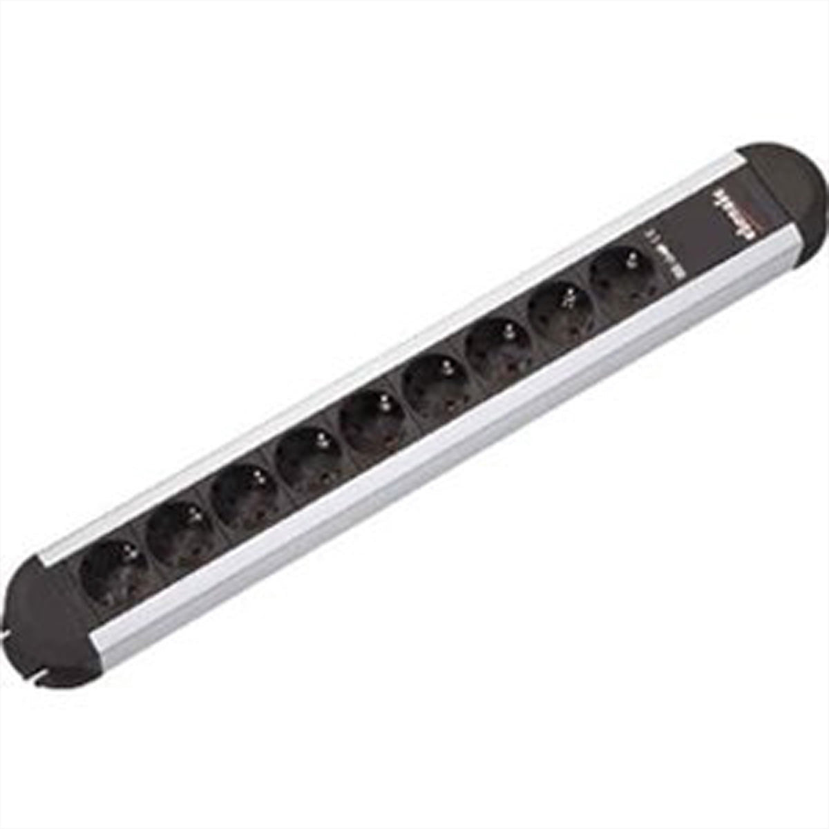 Bachmann PRIMO – Steckdosenleiste, 9× CEE7/3, ohne Schalter, 1,75 m, Stecker CEE7/7