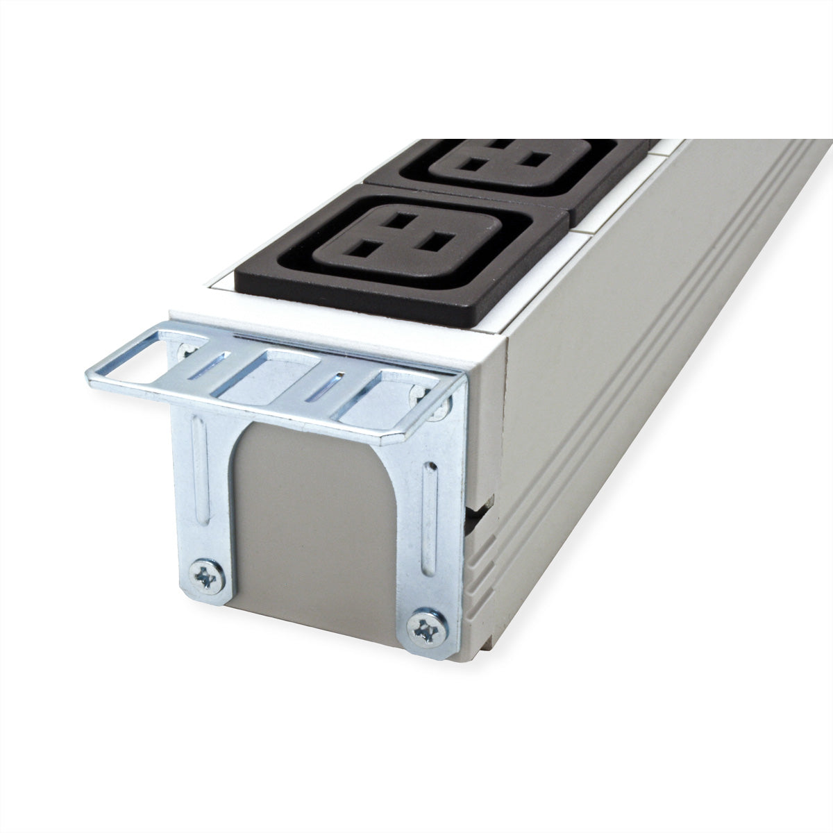 Bachmann Rack-PDU – Standard, 1-phasig, Vertikal, 1U, 16 A 230 V, 8×C13 + 3×C19, C20, 2 m