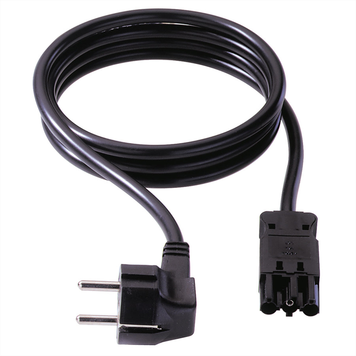 Bachmann GST18 Stromkabel – Schuko (Typ E/F) – Wieland GST18, 7 m, 250 V, abziehbar, schwarz