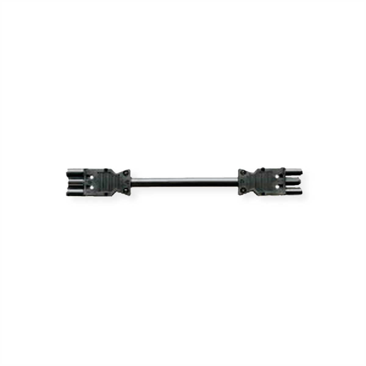 Bachmann Verlängerungskabel – Wieland GST18–Wieland GST18, 1,5 m, IP20, 3×1,5 mm², Schwarz