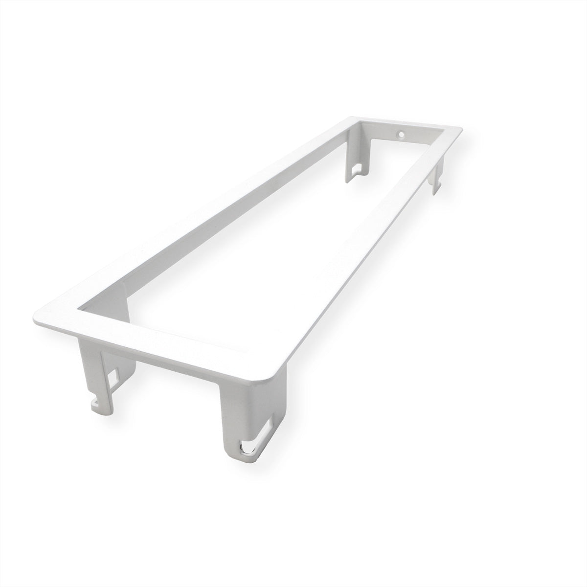 Bachmann POWER FRAME Einbausteckdosenleiste, 4-fach, Einbau – weiss