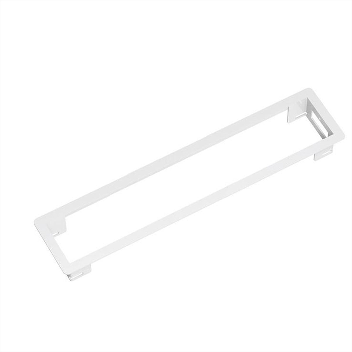 Bachmann POWER FRAME Einbausteckdosenleiste, 4-fach, Einbau – weiss